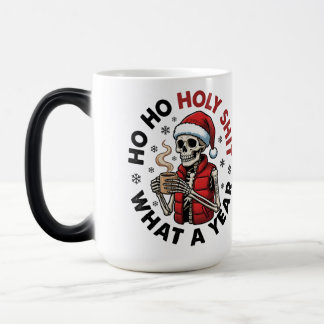 Mug Magic Holiday Skeleton – Dark Humor Christmas Design