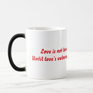 Mug Magic Idée cadeau citation d'amour floral pour chat Sphy