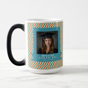 Mug Magic Impression Géométrique Colorée de Remise de Diplôm