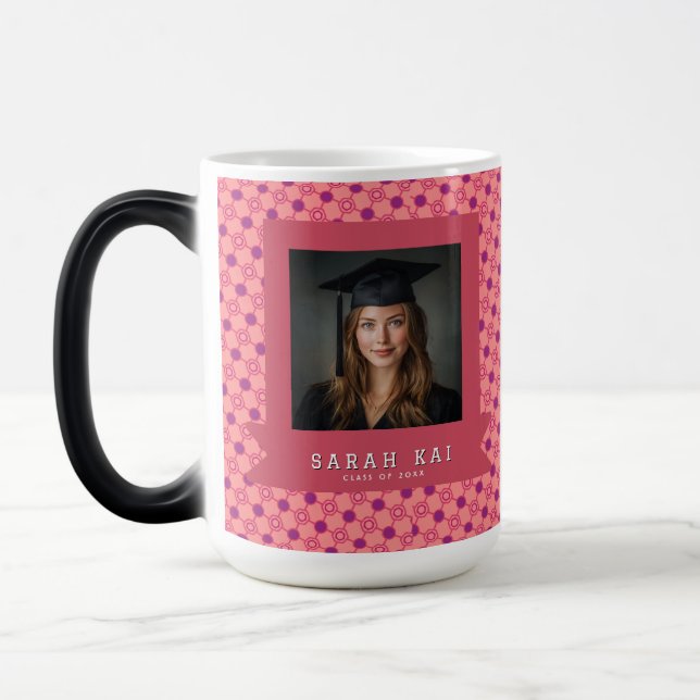 Mug Magic Impression hexagonale unique Enseignant certifié (Gauche)