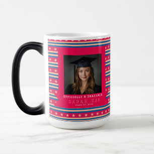 Mug Magic Impression rayure tendance Phd Grad