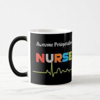 Mug Magic Infirmière Périopératoire superbes lettres amusant