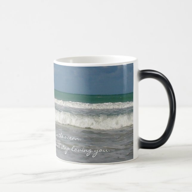 Mug Magic J'ai laissé tomber une larme dans l'océan (Droite)