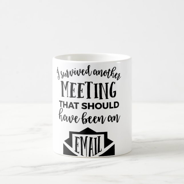 Mug Magic J'ai survécu... (Centre)