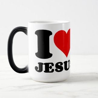 MUG MAGIC J'AIME JÉSUS