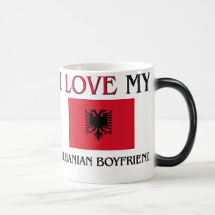 Mug Magic J'aime mon ami albanais