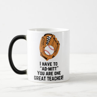 Mug Magic Je dois Admitt, vous êtes un grand professeur
