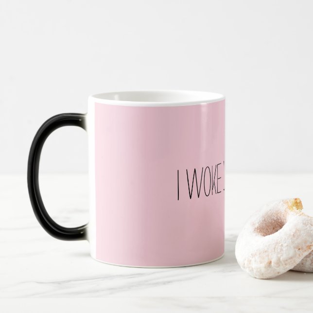 Mug Magic Je me suis réveillé comme ça (Avec donut)