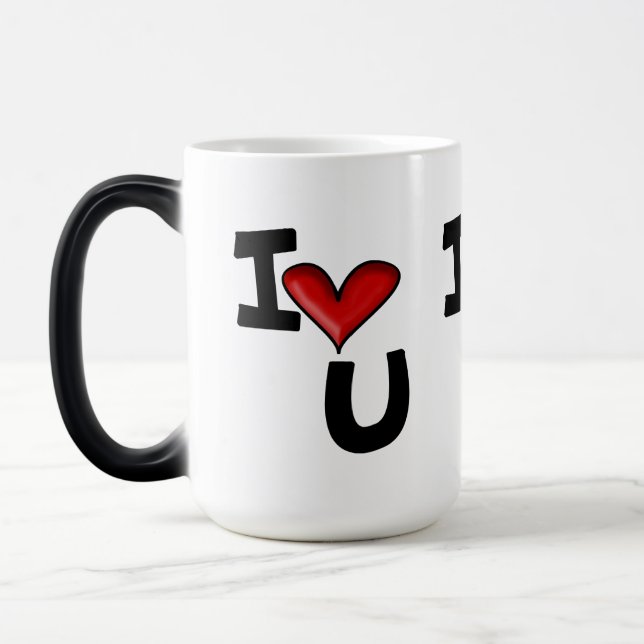 Mug Magic Je t'aime  (Gauche)