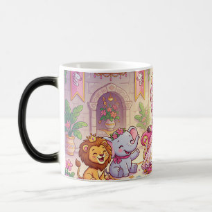 Mug Magic Jolie princesse zèbre de dessin animé