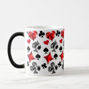 Mug Magic Joueur de poker Joueur de cartes de jouer costumes