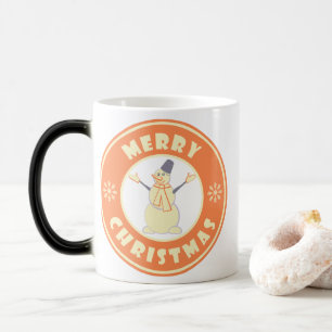 Mug Magic Joyeux Noël heureux bonhomme de neige célèbre styl