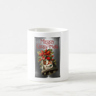 Mug Magic Joyeux Noël Vintage Christmas Bell Design