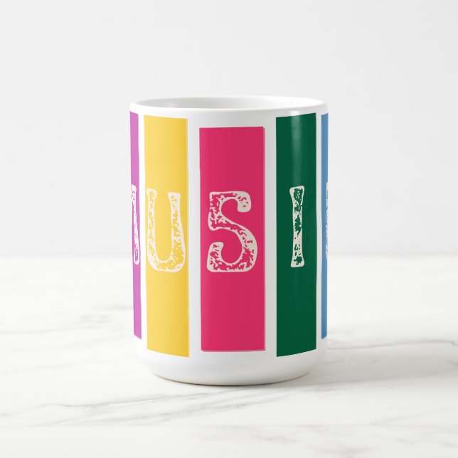MUG MAGIC JUSTE DE LA MUSIQUE (Centre)