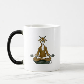 Mug Magic "La chèvre méditante" Morphing Mug.