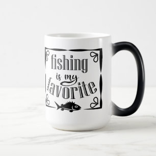 Mug Magic La pêche est ma citation préférée