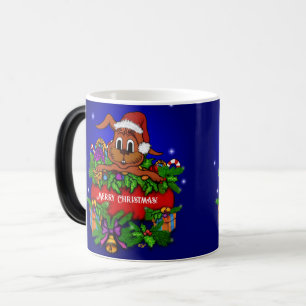 Mug Magic Lapin de Noël