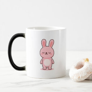 Mug Magic Lapin Endormi Style Kawaii Minimaliste