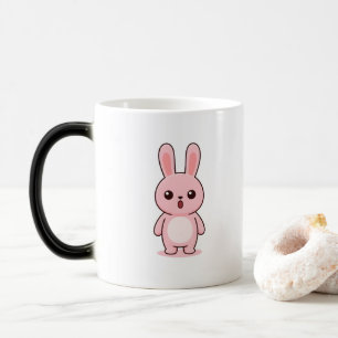 Mug Magic Lapin Surpris Style Kawaii Minimaliste