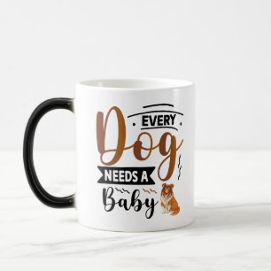 Mug Magic L'art du chien positif Devis motivationnel