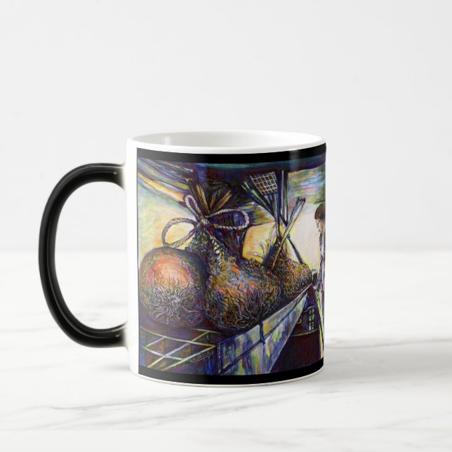 Mug Magic Le destin hurlant de la vie (Gauche)