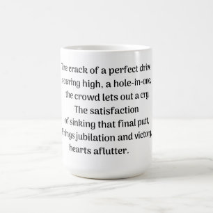 Mug Magic Le frisson du golfeur
