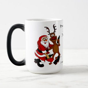 Mug Magic Le Père Noël avec l'orignal - les grenouilles
