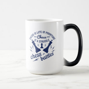 Mug Magic Les Échecs, La Vie En Miniature