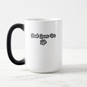 Mug Magic Livre Lover For Life : La passion de la lecture à