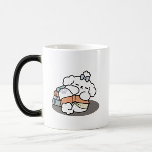 Mug Magic Livres et écorces - Conception de lecture de chien