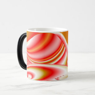 Mug Magic Love and Gold Abstrait 3D Rainbowart