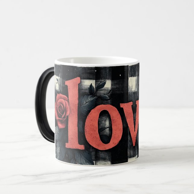 Mug Magic Love dark valentines day (Devant gauche)