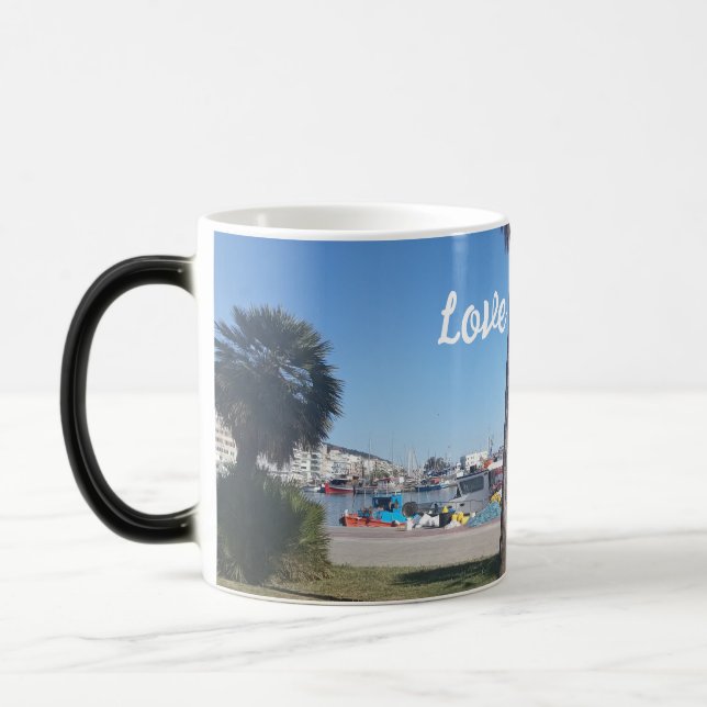 Mug Magic Love Greece Monogramable personnalisable (Gauche)