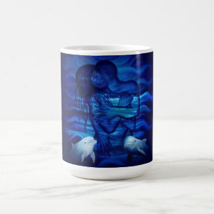 Mug Magic Love, Passion act - paire avec dauphin