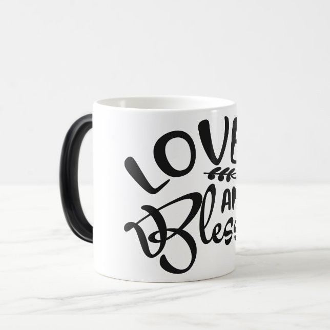 Mug Magic loved and bleesed (Devant gauche)