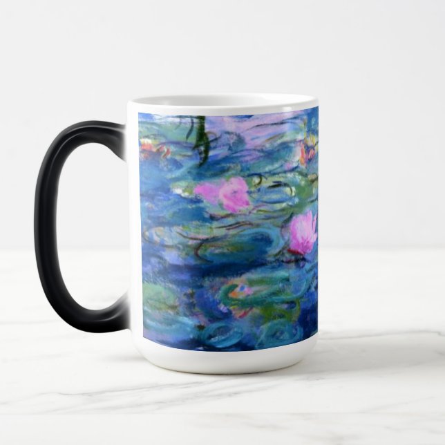 Mug Magic Lys d'eau rose Monet (Gauche)