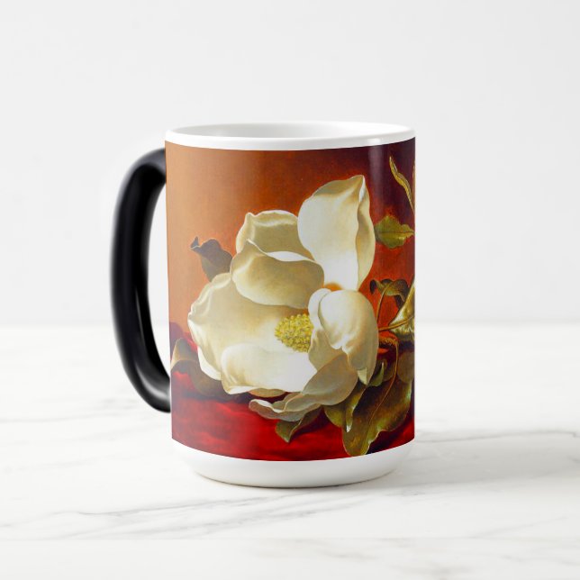 Mug Magic Magnolia sur Red Velvet Martin Johnson Heade (Devant gauche)