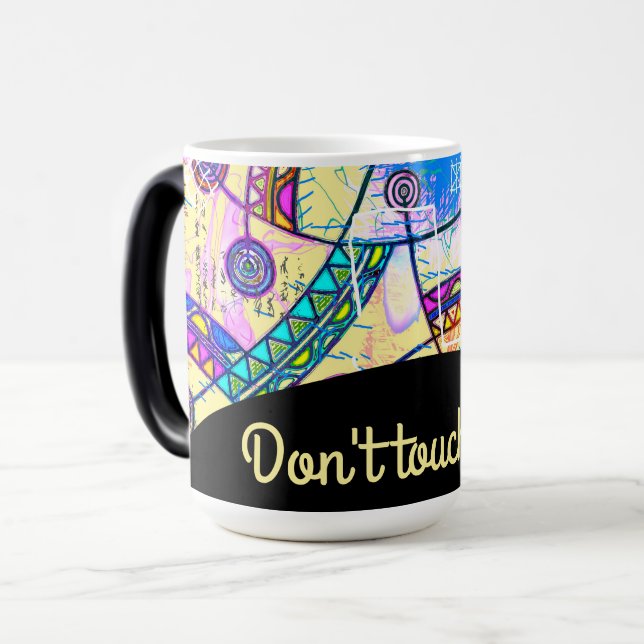 Mug Magic Main tirée par EDDArt - Échelle de rêve 1 (Devant gauche)