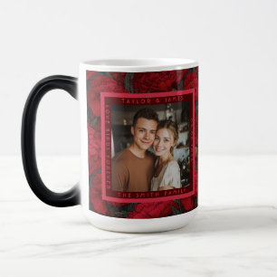 Mug Magic Mariage extérieur de fleur d'œillet sur mesure idy