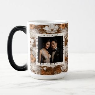 Mug Magic Mariage Vintage sur le thème des Gardenias en Or R
