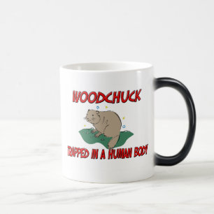 Mug Magic Marmotte d'Amérique emprisonnée à un corps huma
