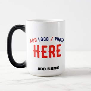 MUG MAGIC MARQUE BLANCHE MODERNE ET PERSONNALISABLE VÉRIFIÉE