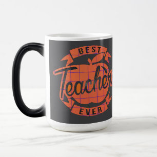 Mug Magic Meilleur enseignant jamais rétro Enseignants Vinta