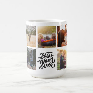 Mug Magic Meilleure maman Jamais personnalisée Collage phot
