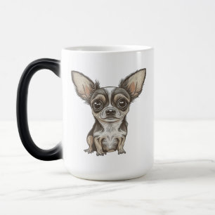 Mug Magic Mère de Chihuahua fière   Chien drôle