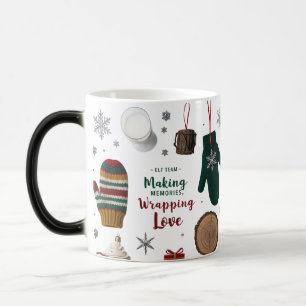 Mug Magic Mitaines tricotées rustiques et cosy pour les Fête