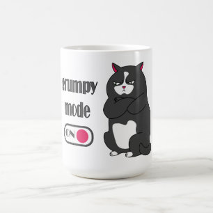 Mug Magic Mode grumeux sur drôle de gros chat  