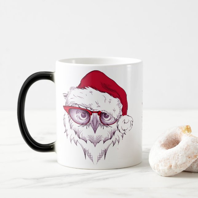 Mug Magic Mon chouette chouette Noël (Avec donut)
