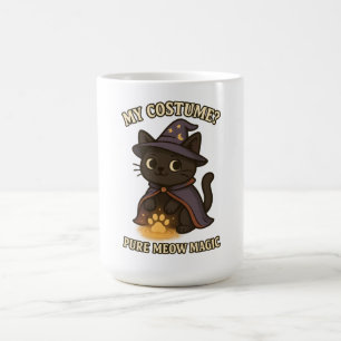 Mug Magic Mon déguisement Pure Meow Magic Sorcière Chat Desi