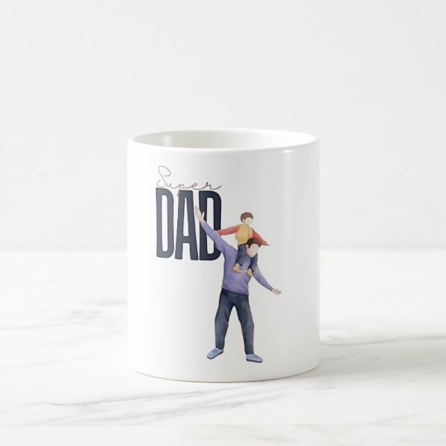Mug Magic Mon super papa (Centre)
